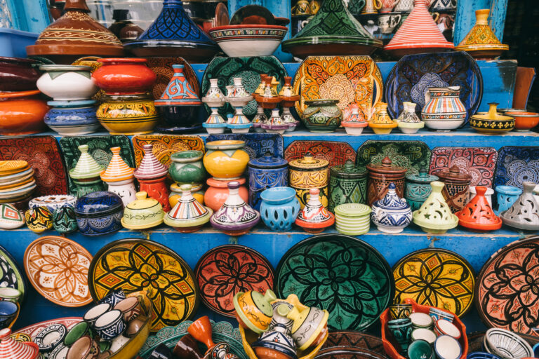Moroccan,Handicrafts,In,Countless,Colours