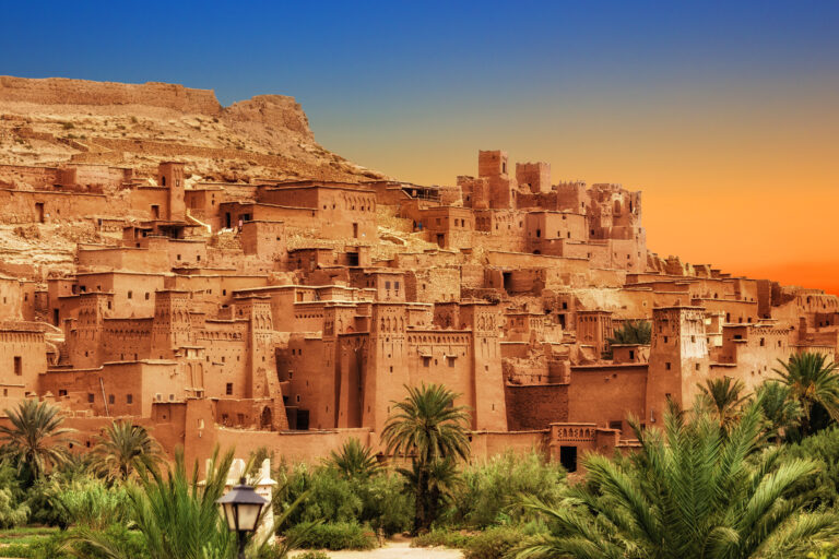 Kasbah,Ait,Ben,Haddou,In,The,Atlas,Mountains,Of,Morocco.